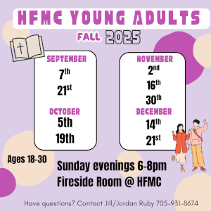 HFMC Young Adults Group - Fall2025